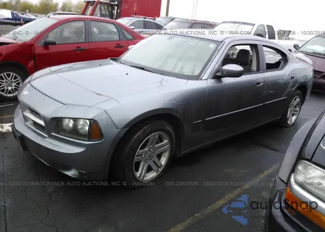 2006 Dodge Charger R/T из США, поврежденный, VIN 2B3KA53H16H517866